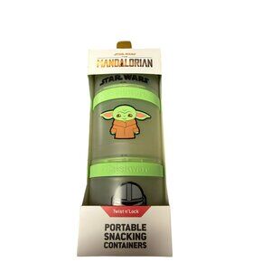 Star Wars Mandalorian Portable Snacking Containers With Twist N Lock Whiskware